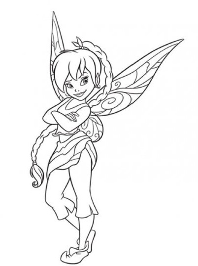 coloriage noa fee des animaux